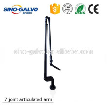 7-Joint CO2 / YAG Torsional Spring tipo brazo articulado para máquina de belleza